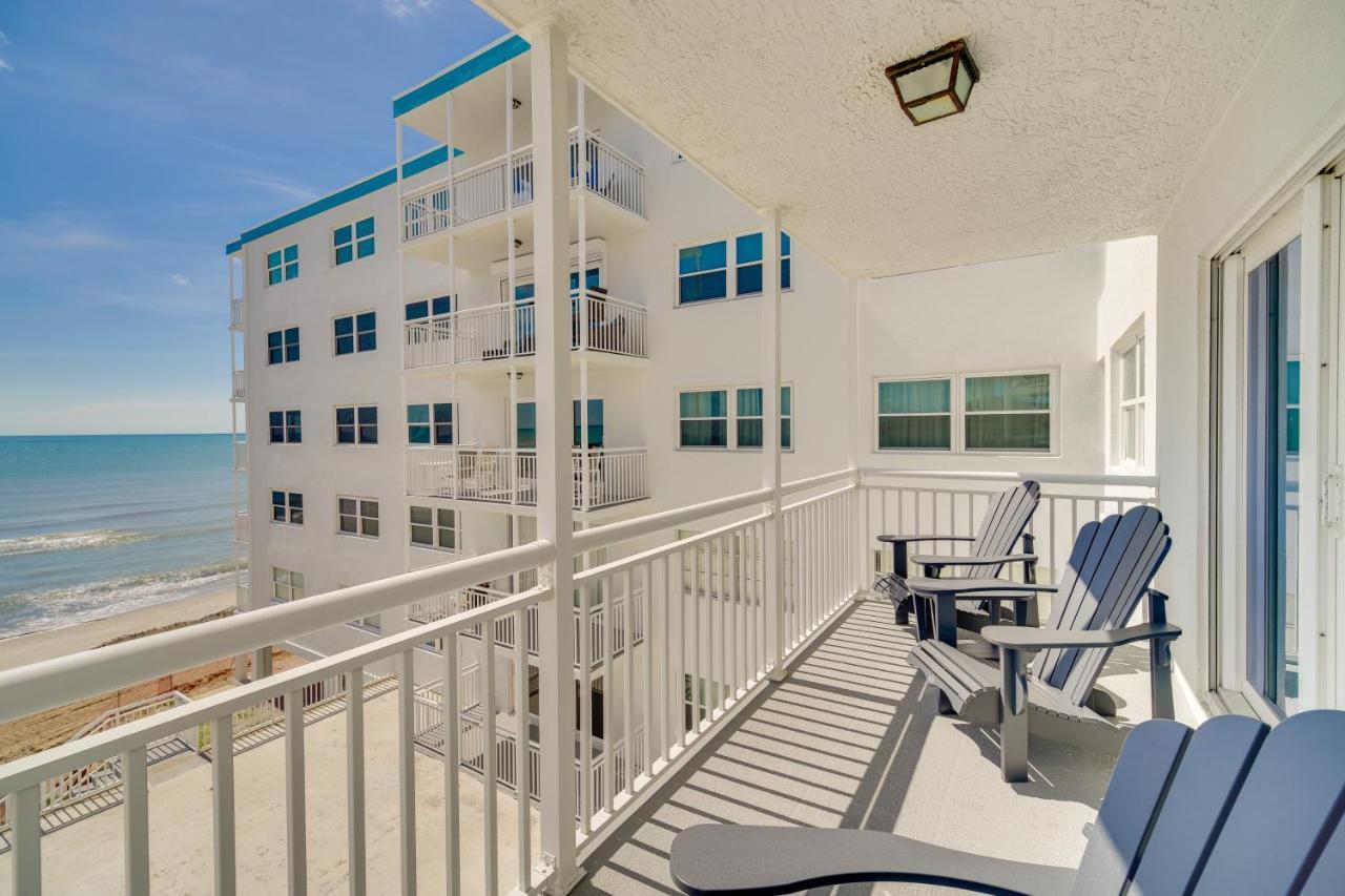 Oceanfront Satellite Beach Condo With Balcony, Views Esterno foto